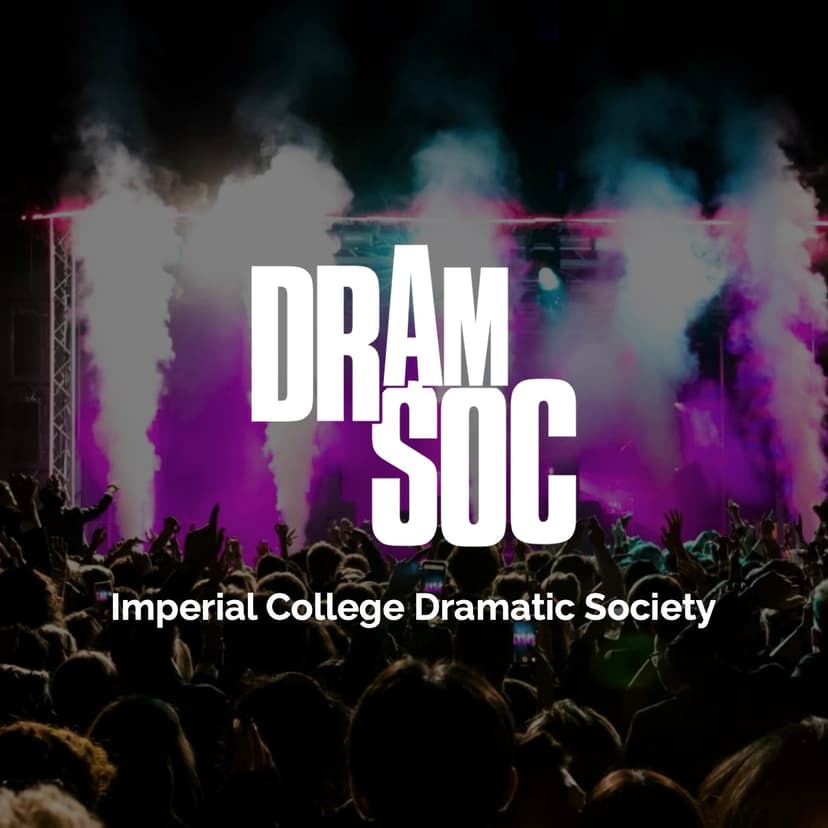 Screenshot of DramSoc Website project