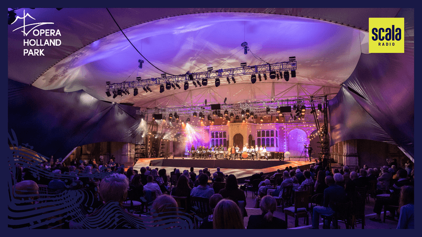 Opera Holland Park venue or logo