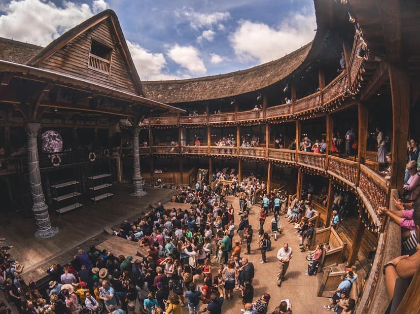 Shakespeare's Globe venue or logo