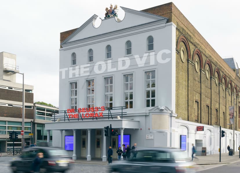 The Old Vic venue or logo