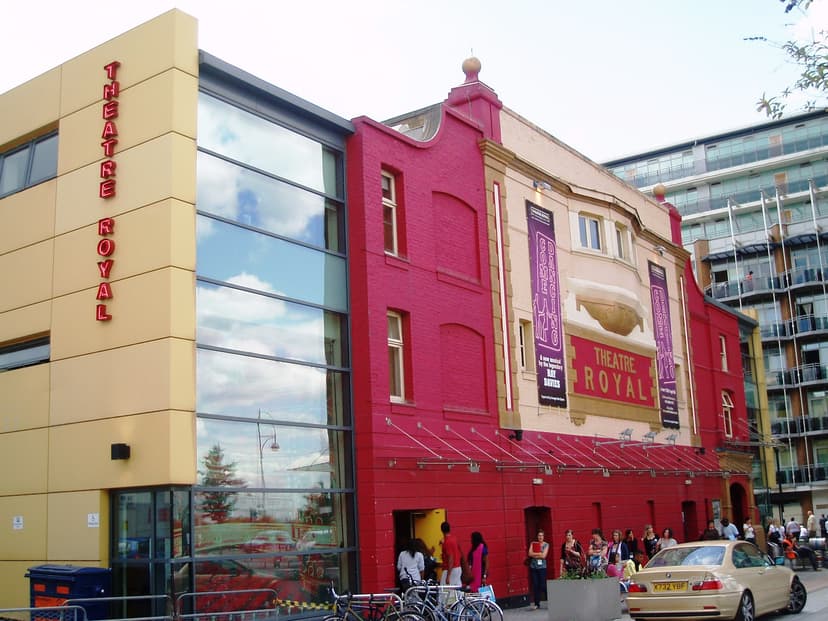 Theatre Royal Stratford East venue or logo