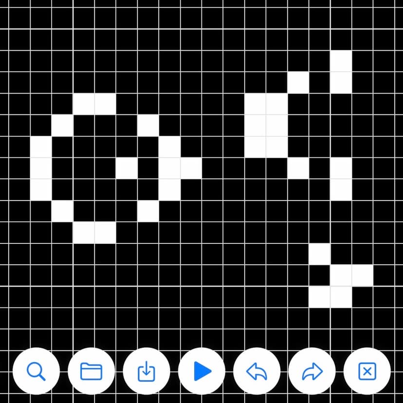 Screenshot of Conway's Game of Life project