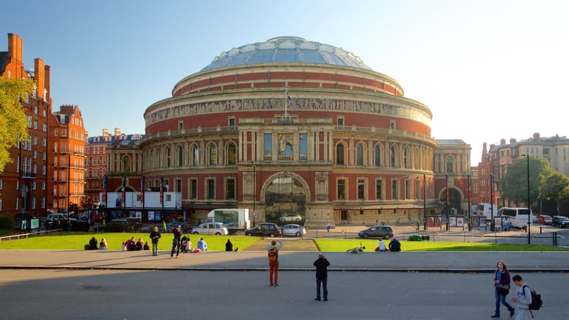 BBC Proms at the Royal Albert Hall venue or logo