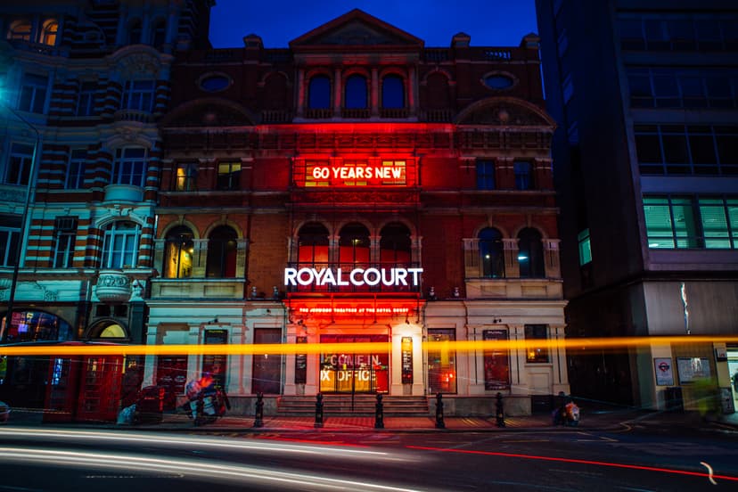 Royal Court Theatre venue or logo